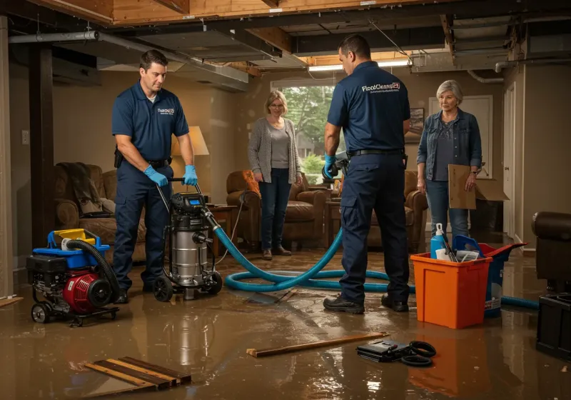 Basement Water Extraction and Removal Techniques process in Altoona, WI